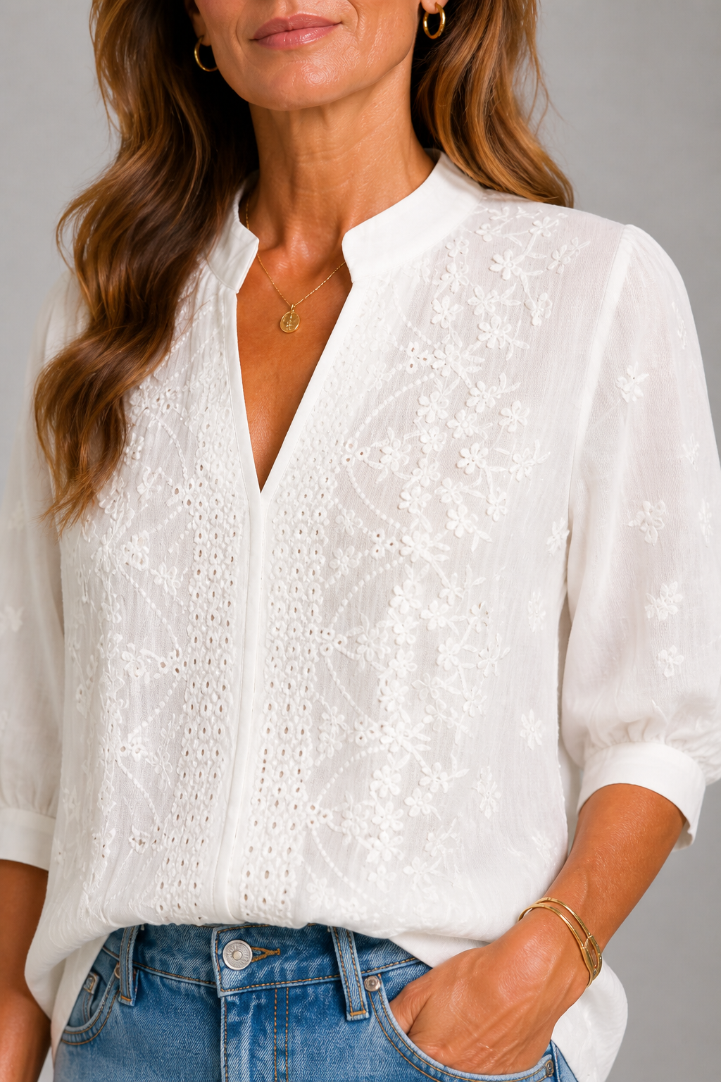 White Lace Top