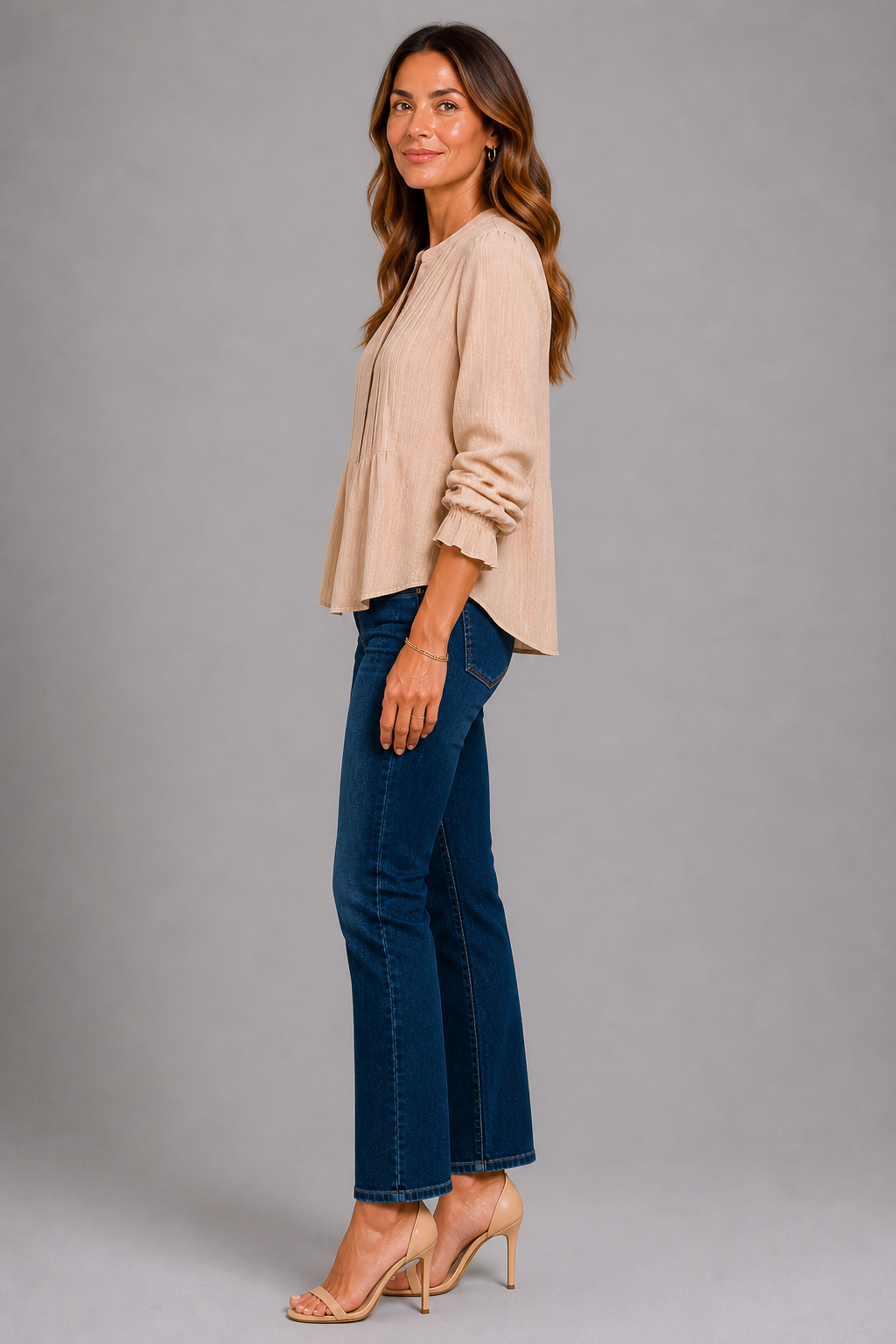 Beige Glow Blouse