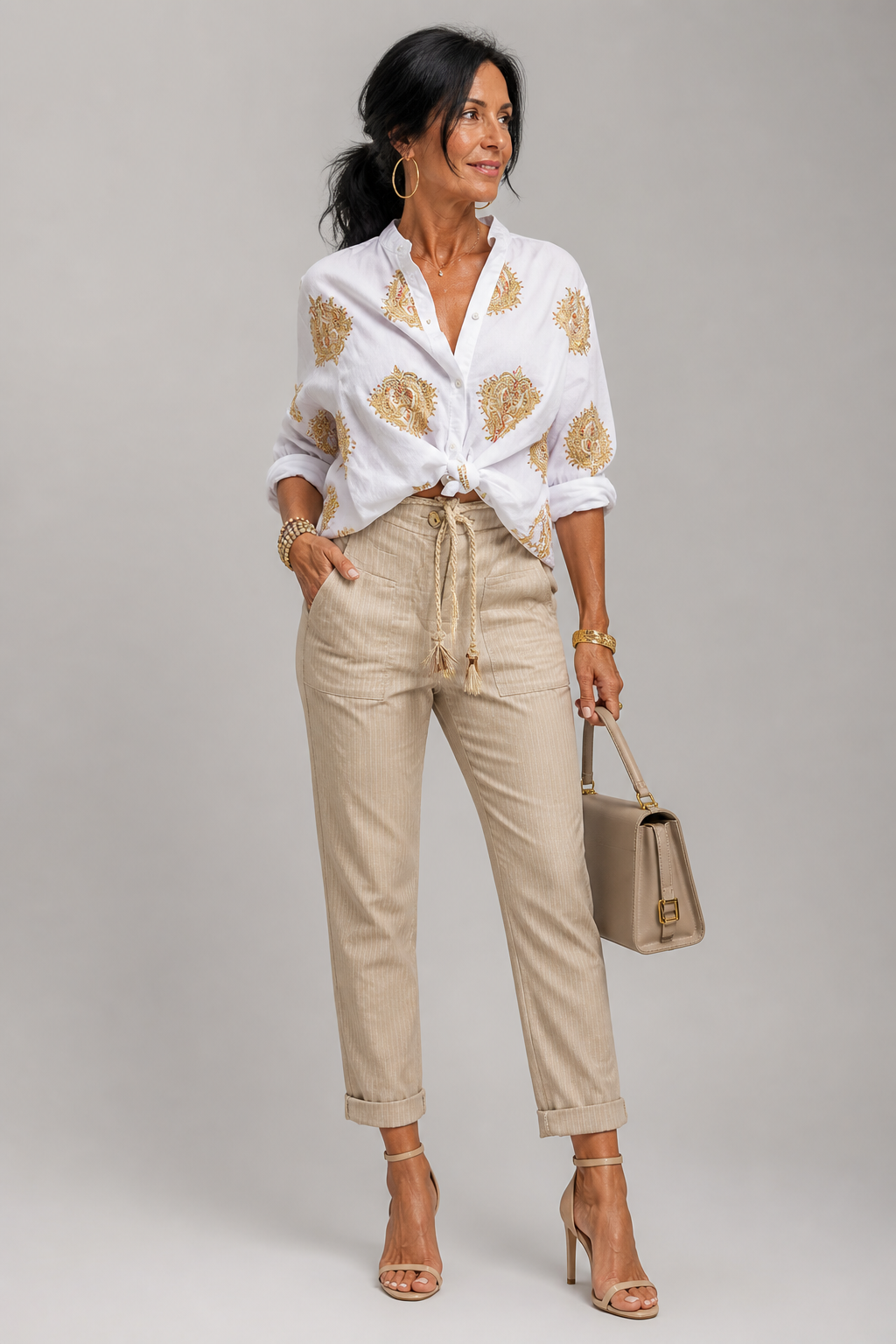 Golden Thread Blouse