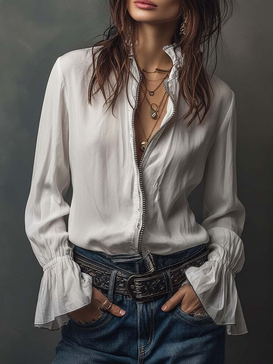 Erica | Lange Vintage Jas