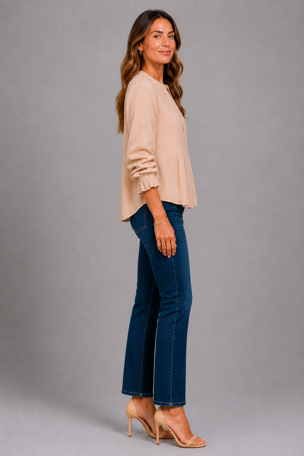 Beige Glow Blouse