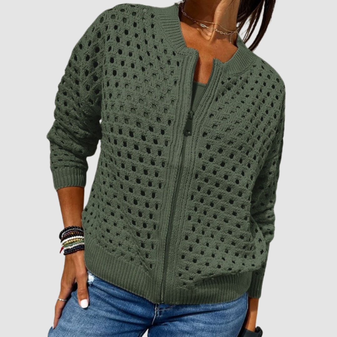MIRTHE | PREMIUM GEHAAKTE CARDIGAN