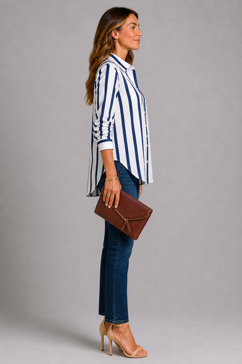 Marina Stripe Blouse