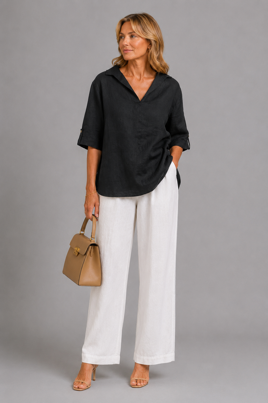 Soft Linen Top
