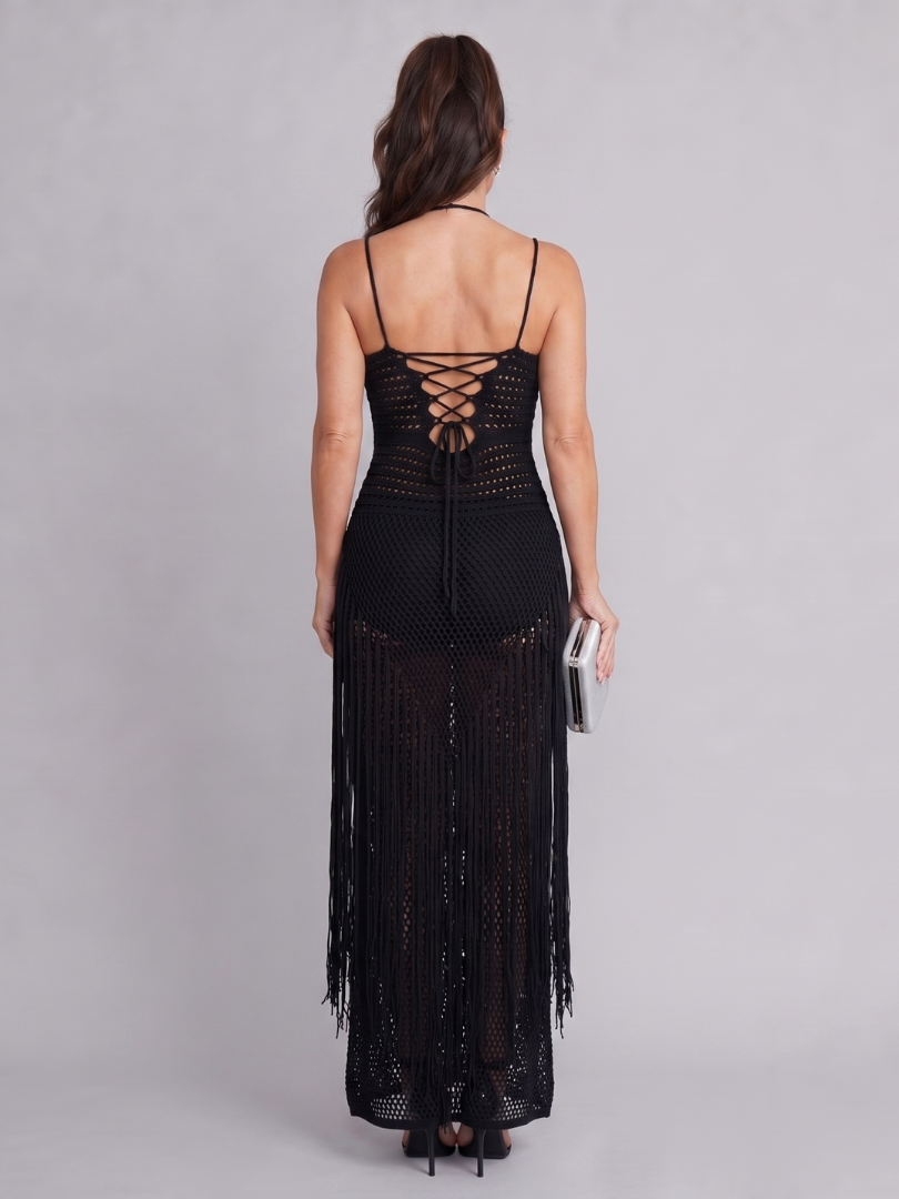 Zephyra Noir Jurk