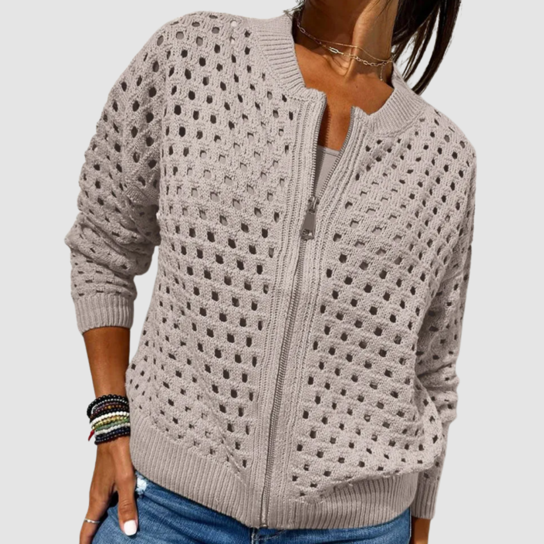 MIRTHE | PREMIUM GEHAAKTE CARDIGAN