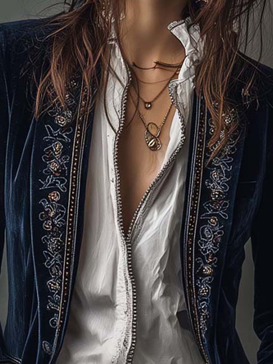 Erica | Lange Vintage Jas