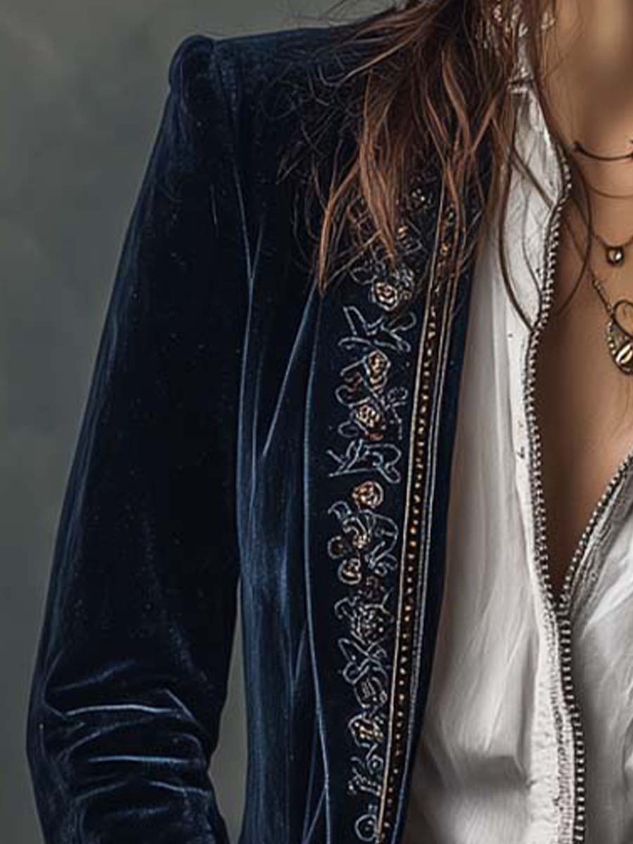 Erica | Lange Vintage Jas