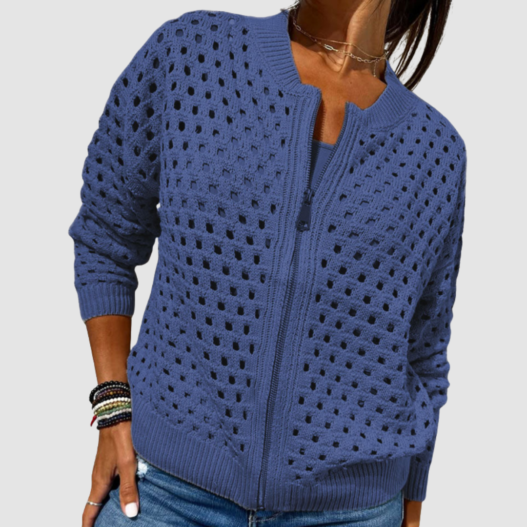 MIRTHE | PREMIUM GEHAAKTE CARDIGAN