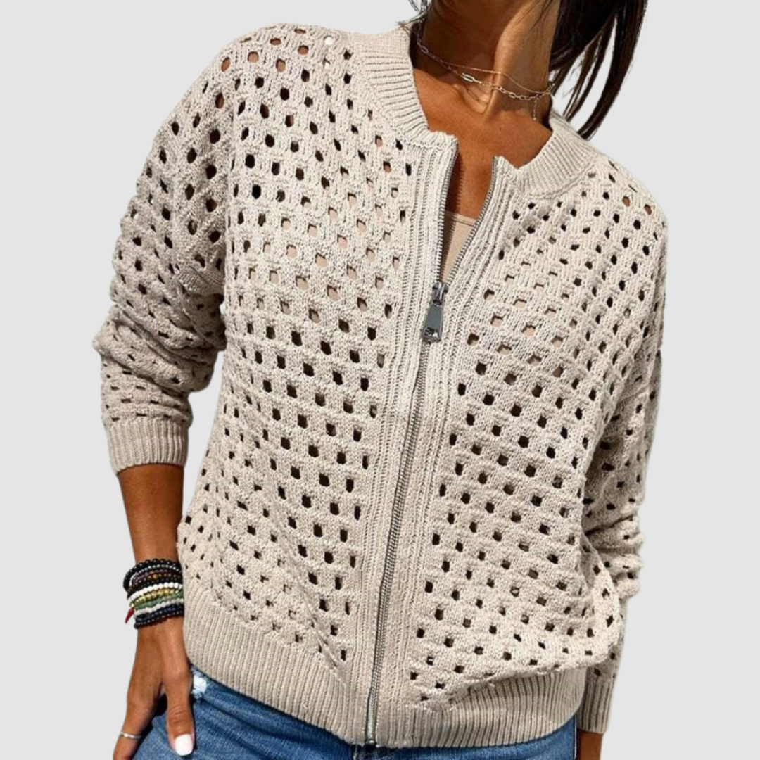 MIRTHE | PREMIUM GEHAAKTE CARDIGAN