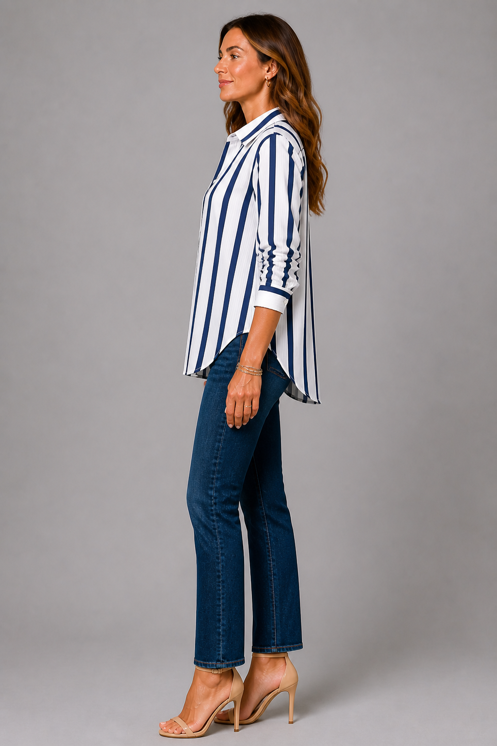 Marina Stripe Blouse