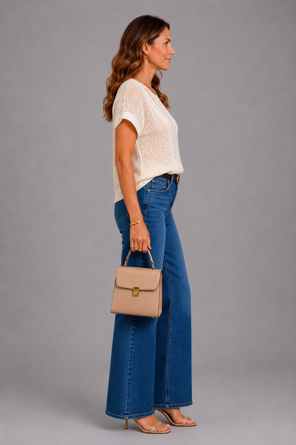 Casual Denim Top