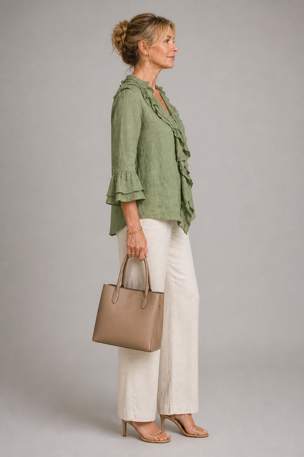 Olive Breeze Top