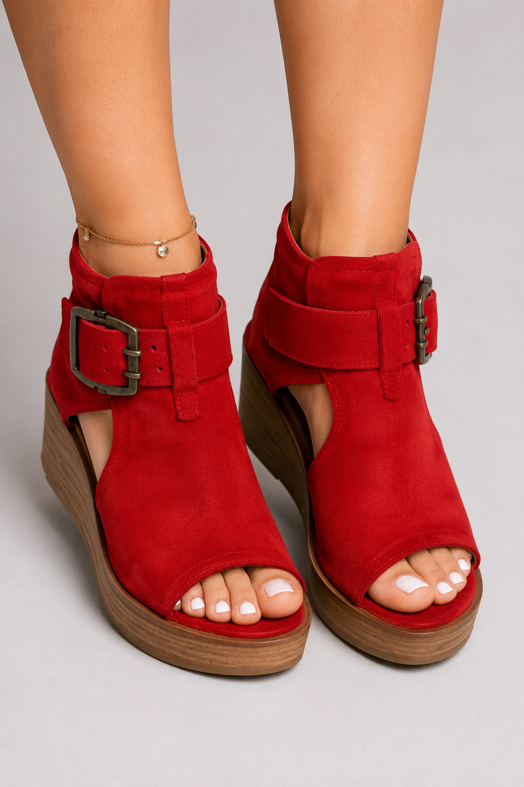 Scarlet Breeze Heels