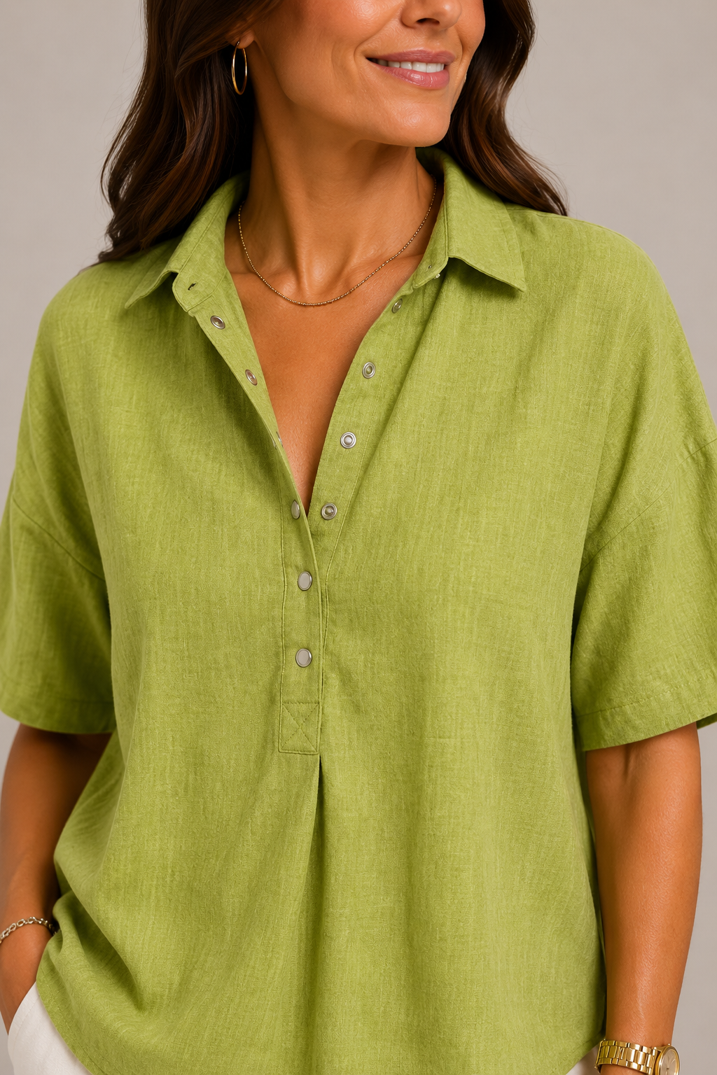 Camille Tijdloze Blouse