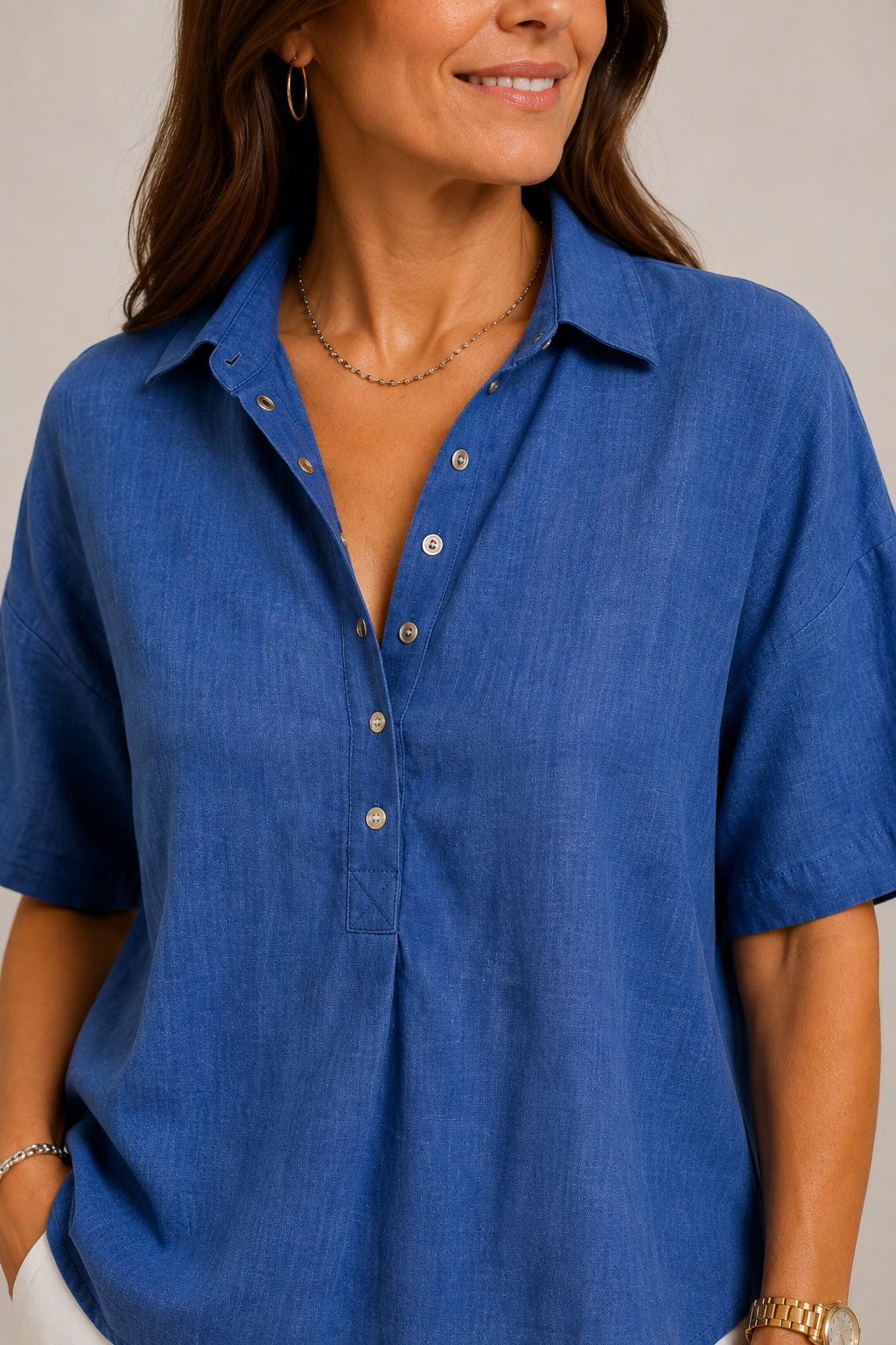 Camille Tijdloze Blouse