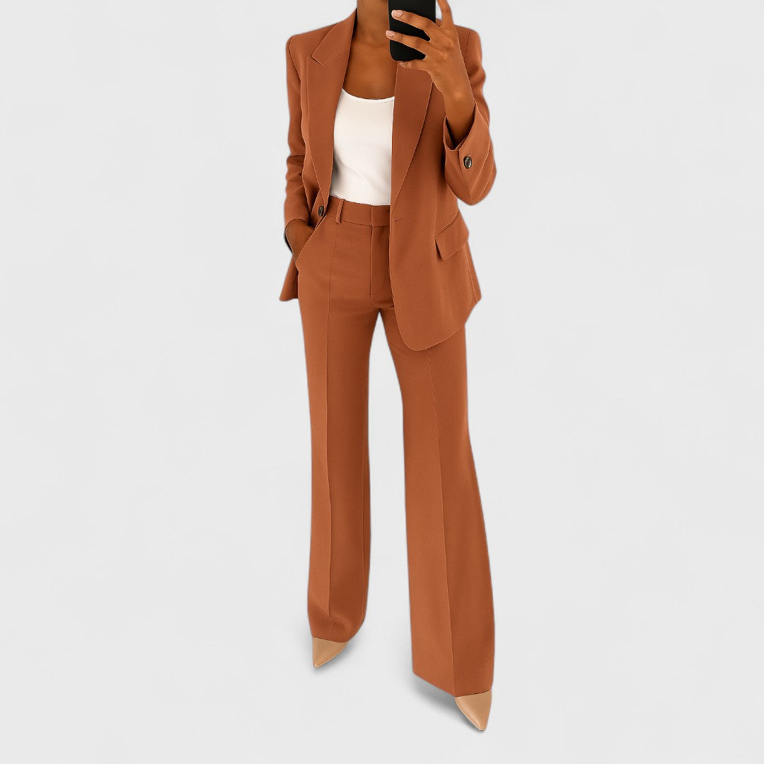 Hetty | Blazer en Wijde Broek