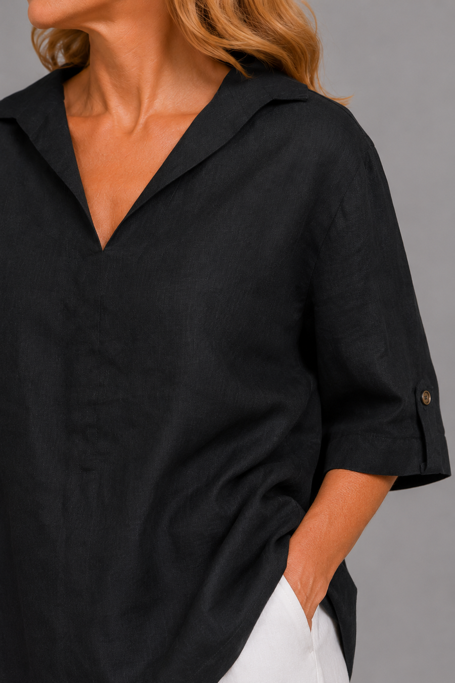 Soft Linen Top
