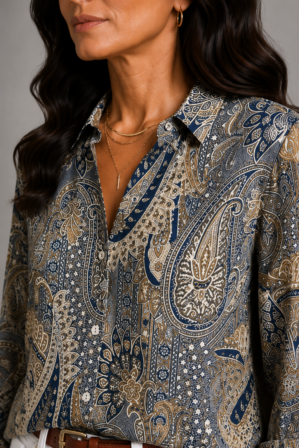 Sage Bloom Blouse