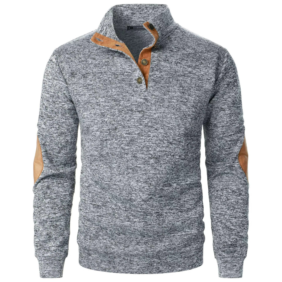 Beeckhoven™ | Klassiek Sweatshirt Met Knoopdesign