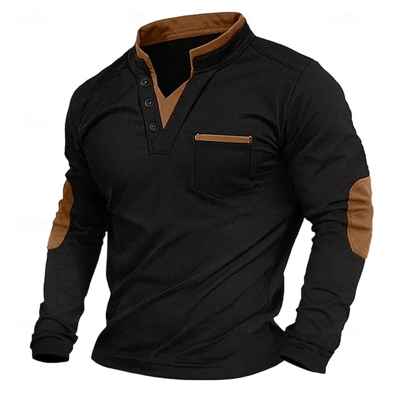 Mauro | V-hals Sweatshirt voor Mannen