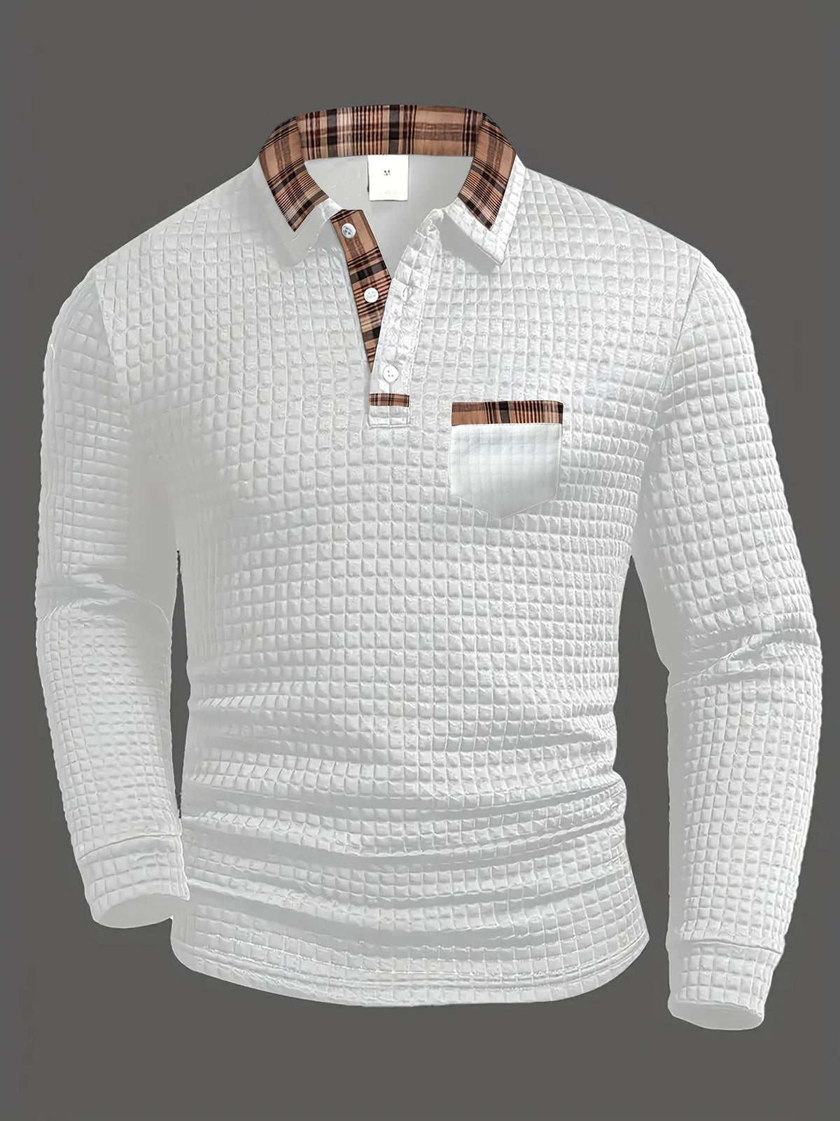 Beeckhoven™ | Polo Shirt Met Ruitpatroon