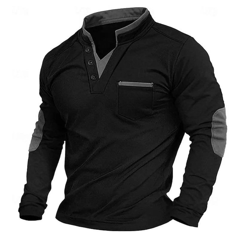 Mauro | V-hals Sweatshirt voor Mannen
