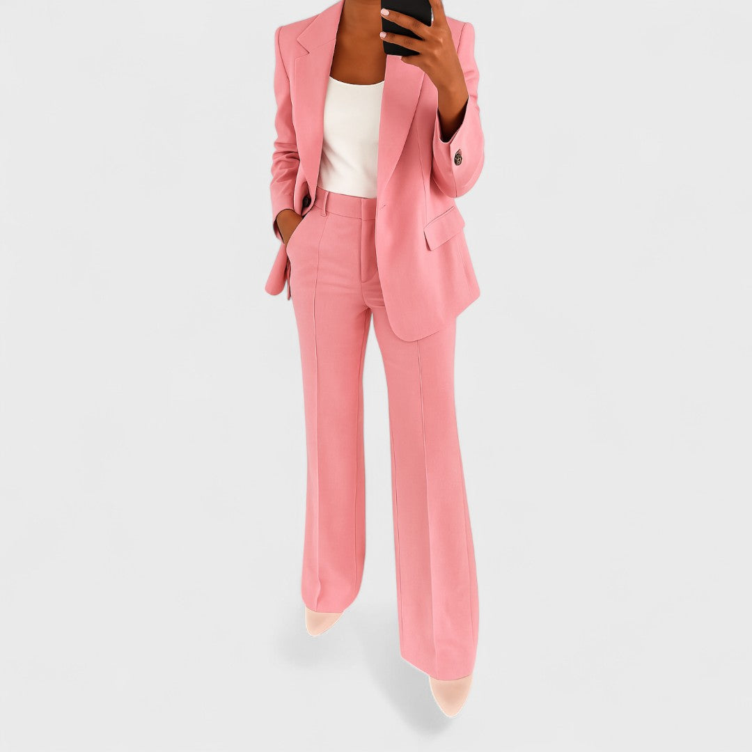 Hetty | Blazer en Wijde Broek
