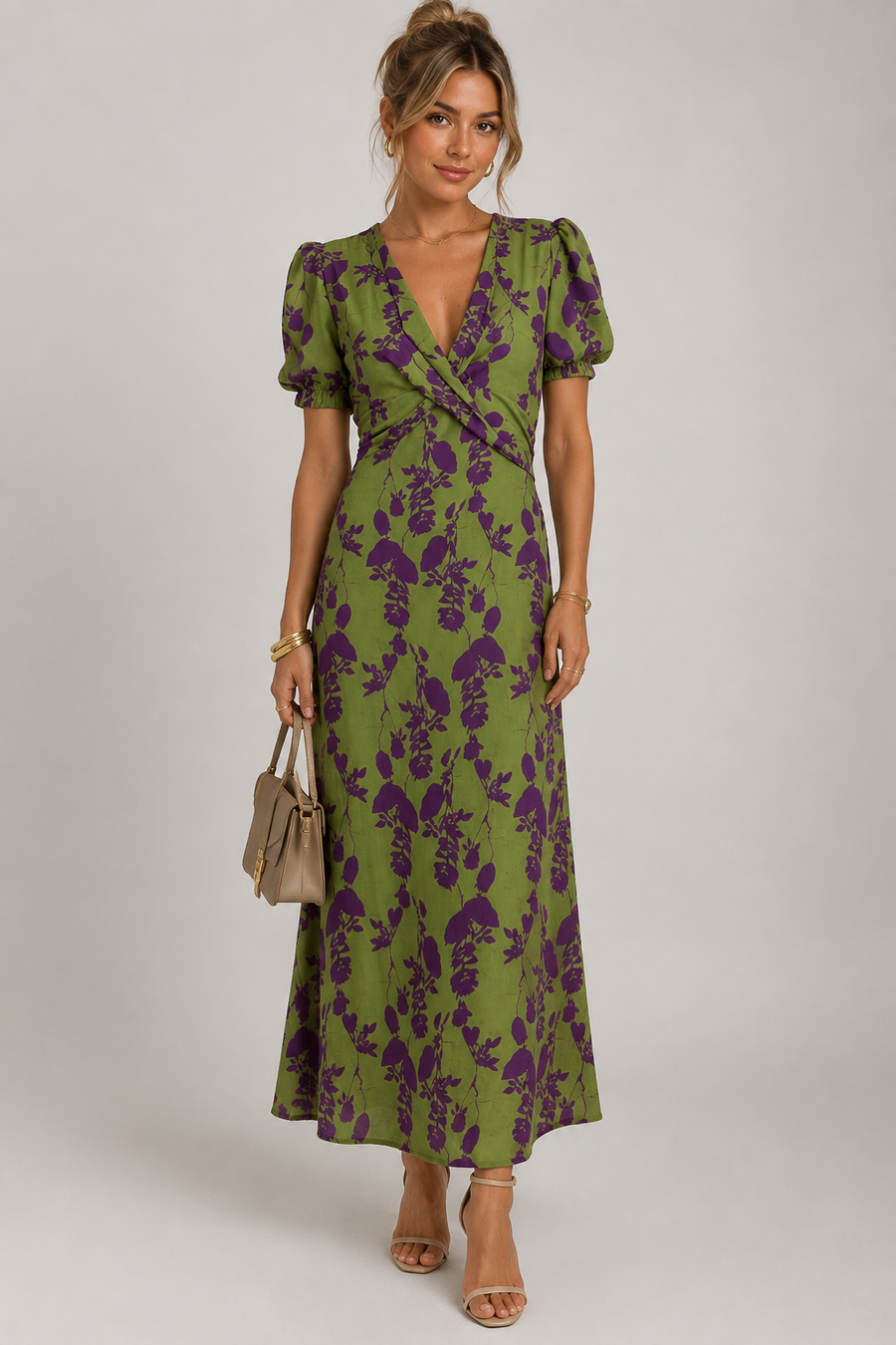 Virel Floral Jurk