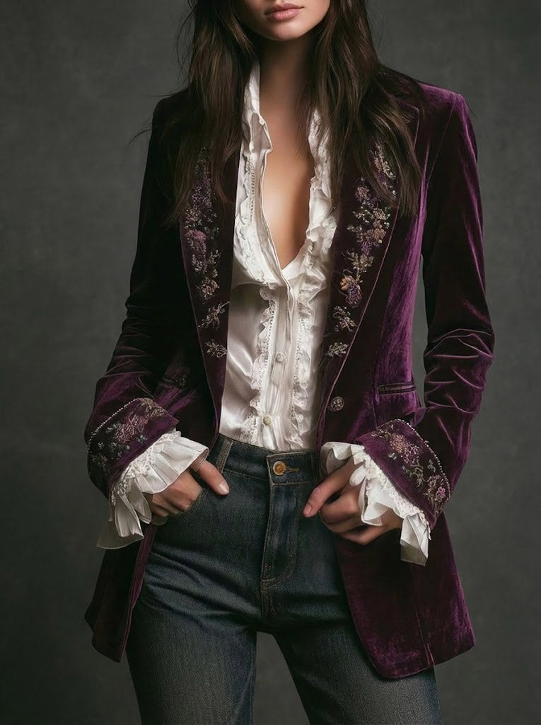 Erica | Lange Vintage Jas